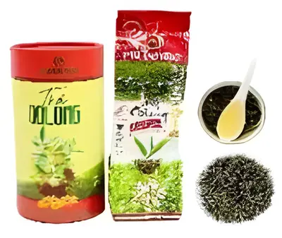 Hộp Trà Lễ Cao Cấp – Trà Kim Tuyên Lon Giấy