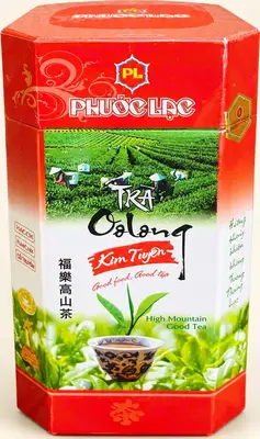 Trà Oolong Kim Tuyên Hộp Giấy Đỏ 100g
